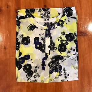 NYDJ Pleat Back Sleeveless Blouse - Size XL